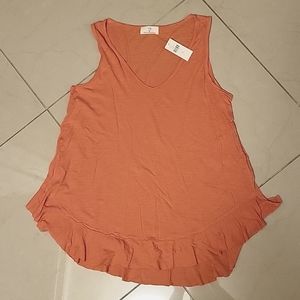 Anthropologie flowy tank S